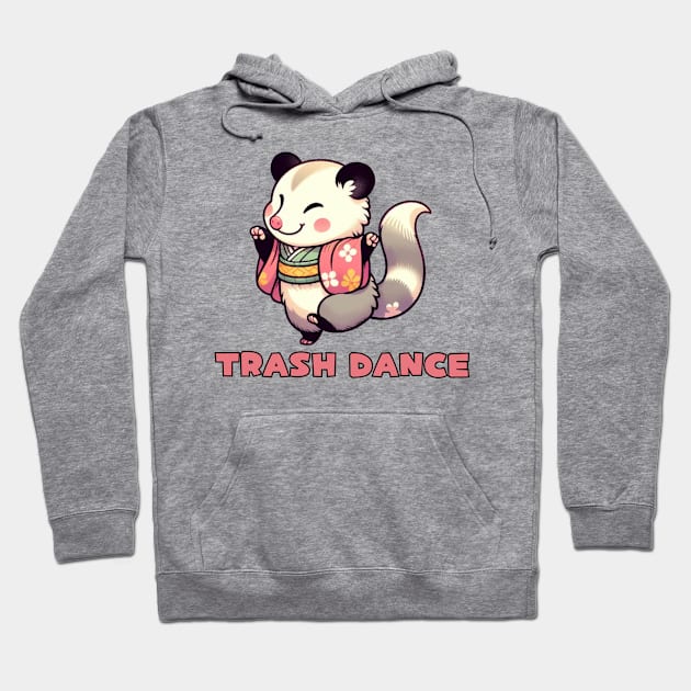 Dancing possum Hoodie by Japanese Fever